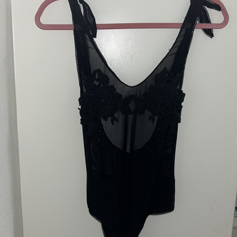 Dahlia body suit in black - Picture 3 of 11